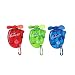 Produktbild Ounona Mini-Handventilator, tragbar, für Sprühnebel-Effekt, transparente Ventilatoren mit Karabiner für Zuhause, Büro, Outdoor-Aktivitäten, Reisen, in Rot/Grün/Blau, 3 Stück