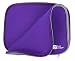 Produktbild Schutz-Case Transporthülle Tasche Sleeve in Violett/Lila. Robust und wassersabweisend. Für Ihren 10.5 Zoll tragbarer DVD-Player von DBPOWER (PD102)