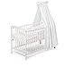 Produktbild KOKO -Babybett |"JULIA" | Komplett | 120x60 cm | weiss