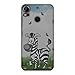 Produktbild Amzer Slim Fit Handarbeit Designer Printed Hartschale Schutzhülle Back Cover für HTC Desire 10 pro - Lexi Zebra