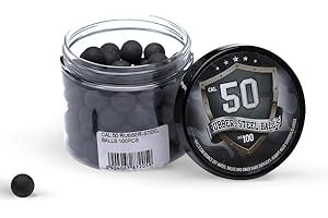 IDP Rubberballs Cal. 50 Stahl/Gummigemisch 100 Stück