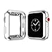 Produktbild Yaldoendo Schutzhülle für Apple Watch Serie 3, Serie 2, inkl. Displayschutzfolie, 38/42 mm, schmales TPU-Cover, Silber, 42mm