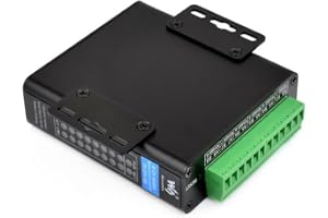 TUOPUONE 8-Ch RS485 till RJ45 Ethernet seriell server 8 kanaler RS485 oberoende drift järnvägsmontering industriell isolerad seriell modul utan PoE-funktion