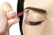 Gotofine Professional Stainless Steel Tweezers Set of Three, Flat/Slant/Pointed - Strong Grip & Ultimate Precision, Includes Leather Carry Case, Best for Your Routine Beauty