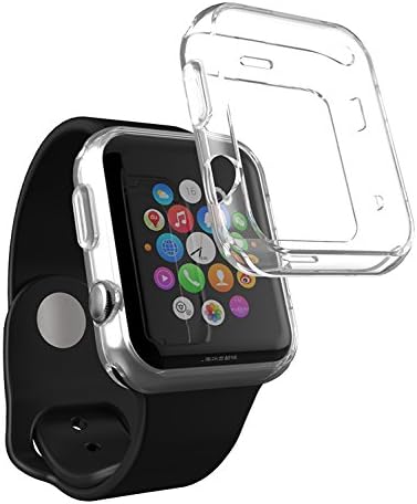 Apple Watch Series 3 38mm Case, iDudu Apple Watch Ultra-thin Clear TPU Protective Case Cover for Apple Watch Series 3 38mm (2017 Release)