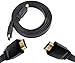 Produktbild 2 Meter HDMI zu HDMI-FLAT BLEI mit Ethernet Gold Stecker 3D LCD LED-Bildschirm Low Profile V1.4 (19 Pins) Kabel