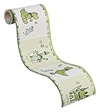 Rapport: ohne Esprit Home Bordüre Dragon Castle Strukturprofil auf Papier 5,00 m x 0,13 m blau creme grün Made in Germany 109118 1091-18