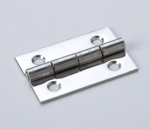 2 Pieces Folding Hinges, Furniture Hinge, Massive Stainless Steel, 40 mm x 26 mm