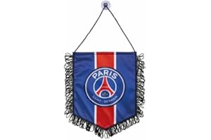 PSG Paris Saint-Germain Wimpel, offizielle Kollektion, 11 x 9 cm