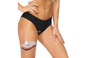 SURTTAN Costume da Bagno Mestruale, Lavabili Invisibili Mutande Ciclo Mestruale Slip Bikini Flusso Abbondante Mutande Assorbenti Ciclo Mestruale Contenitiva Mutande Costume Mestruale Flusso Abbondante