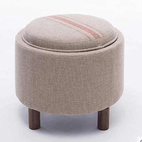 QZz Barstools Solid Wood Storage Sofa Stool Tea Table Cloth For Shoe Stool Storage Stool Multifunction Simple American Bed Stool Barstools