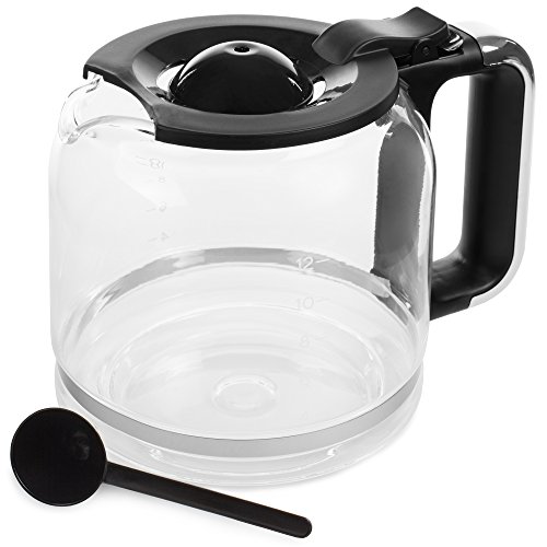 Andrew James – Lumiglo 1000 Watt Programmierbare Filterkaffeemaschine in Mattschwarz – 12 Tassen Kapazität - 2