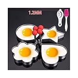 Multifunción: Modelo en forma de múltiples se puede utilizar para freír huevos y panqueques, y también se puede utilizar para cortar la pizza y rebanada de pan, etc.