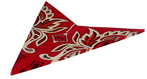 Weihnachtsstern / Papierstern Lampenschirme mit funkelnden dekorativen Designs in Handarbeit RIGEL – Rot - 4