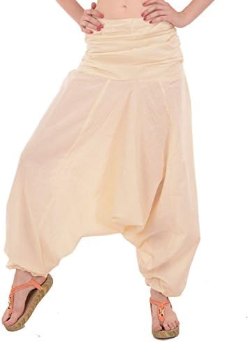 Skirts 'N Scarves  Women 's Sns Pure Cotton  Harem  Pant Indian Trouser  Yoga  Pant