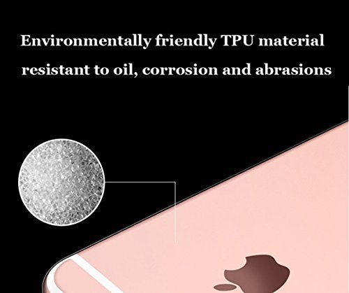 iPhone 6S Case [Non-slip],Vandot Shockproof Ultra Thin Slim Fit Soft TPU Silicone All Round Front and Back Full Body 360 Degree Protective Case Cover For Apple iPhone 6S 6 4.7 inch-Transparent Clear