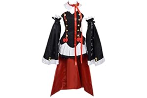 Updayday Krul Tepes Cosplay Costume Seraph of the End Krul Tepes Cosplay Costume with Optional Wig,Halloween Carnival Party Costume,Full Set.