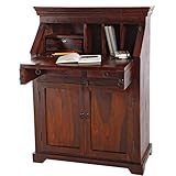 Viel Stauraum: Schubladen, Türen, Abstellfächer für Briefe und ein abschließbares Geheimfach, in dem Sie Ihre ganz persönlichen Gegenstände verstauen können