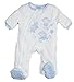 Boys Baby Blue/Cream Padded All In One Suit Cute Fluffy Tiny Sheep Design (0-3 Months)