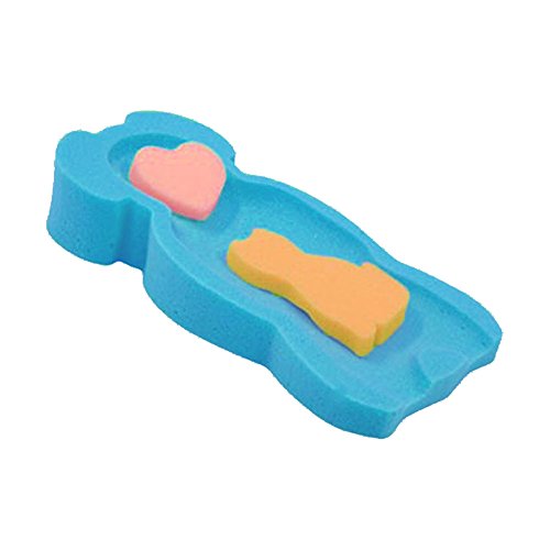 Soft Bathing Sponge Foam For Newborn + Sponges (Blue)