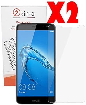 [x2 Pack] skin-a ® Screen protector tempered glass for Huawei Nova Plus