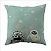 Produktbild Guanggs C6261F Cotton Linen Decorative Throw Pillow Case Cushion Cover Wall E and Eve 18" X18