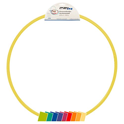 Gymnastikreifen aus Kunststoff, Hula Hoop, Trainingsreifen, Turnreifen, 60 cm