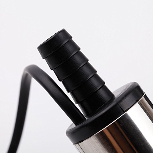 Signswise 38mm 12V 40W Mini Tauchpumpe Wasserpumpe Transfer Pumpe für Auto KFZ Diesel Öl Heizöl - 5