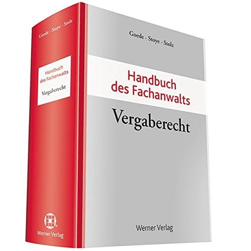 [PDF] Download Handbuch des Fachanwalts Vergaberecht Kostenlos