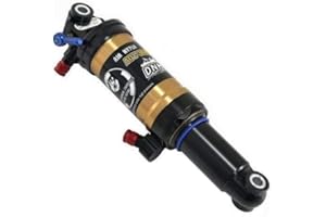 DNM AOY-36RC - Cojín trasero para bicicleta de montaña con cerradura (190 x 50 mm, 4-System, oro #ST1476)