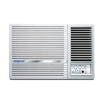 Blue Star 1.5 Ton 4 Star Inverter Window AC (Copper, WIA418LL, 2022, White)