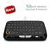 Produktbild Tastatur Raspberry Pi, Mini Multimedia-Tastatur / H18 Keyboard mit Touchpad-Maus / 2,4Ghz Wireless / Schnurlos / Geeignet für Android TV Box, Smart TV, Stick HTPC, IPTV, Laptop, Raspberry PI PS3 (Schwarz)