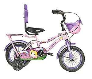 HERO CYCLES KIDS CYCLE DAISY 14T PINK-Blue (3 Year to 6 Year)