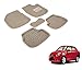 Auto Hub Premium 3D Car Mats For Maruti Suzuki Swift Dzire - Beige RS.899.00