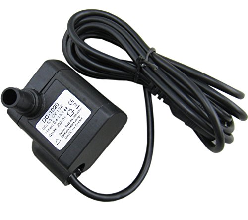 Yeeco 200L / H Max1.5M DC 5.5-12V 6V 9V 12V Wasserpumpe Elektro Brushless Mini-Tauchmotorpumpen für Aquarium Fish Fountain Garden House Wasser Hydroponic - 2