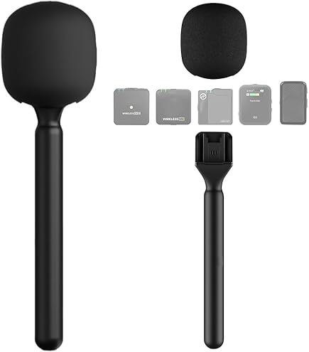 DJI Mic ➕ RODE Microphones Support de micro pour DJI Mic 3/Mini/1/2/Rode Wireless GO II