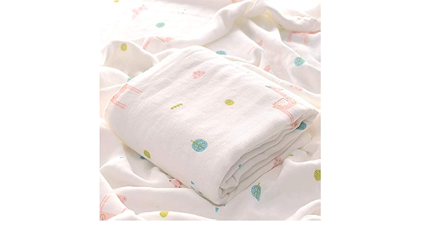 Emmaillotage Bebe Serviettes De Bain En Bambou Et Coton Edredon Nouveau Ne Quatre Saisons Pour Bebe Couverture De Serviette Pour Bebe Pour Enfants Deer 110 110 Amazon Fr Bebes Puericulture
