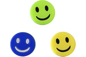 FYACCD Amortisseur Raquette Tennis, 3 Pcs Amortisseur de Raquette, Amortisseur Tennis Vibrations, Amortisseurs de Vibrations, Accessoires de Tennis Antichoc de Tennis, Amortisseur Tennis Raquette