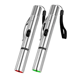 Cat Toys for Indoor Cat, Cat Dog Toys for Indoor Interactive Playing, Cat Flashlight LED Projection,USB Rechargeable Pet Kitten Toys, Pack of 2