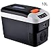 Produktbild Lyy - 8866 Kühlschrank Kühl Gefrier Gefrierschrank Auto kühlschrank, tragbare Thermoelektrische Kfz-Wärme- & Kühl-Box, 10L, 12V, 220V, für Auto und Camping Autokühlschrank (Color : Black)