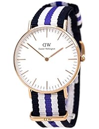 Daniel Wellington 0509DW - Reloj de pulsera para mujer, blanco / plata