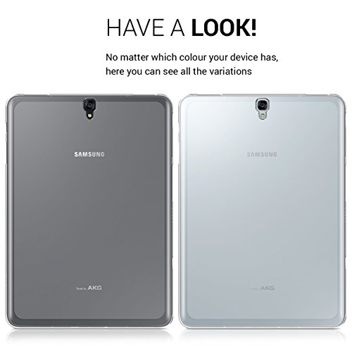 kwmobile Hülle für Samsung Galaxy Tab S3 9.7 T820 / T825 – Case Handy Schutzhülle TPU Silikon für Tablet – Backcover Cover klar Transparent - 6