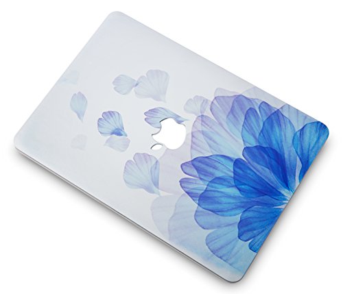 StarStruck MacBook Air 13 zoll H  lle Schutzh  lle Case Cover MacBook Air 13 3 H  lle  A1369   A1466   Blaue Blume 