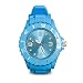Produktbild Armbanduhr mit Silikonarmband Unisex Uhr in Hellblau