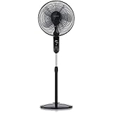 Ihnen stehen nicht weniger als 24 Geschwindigkeitsstufen zur Verfügung. Dass der Ventilator in der höchsten Leistungsstufe (24) einen starken Luftstrom durch den Raum schickt, dürfen Sie von einem High-End-Produkt erwarten. Wirkungsvoll ist aber auch die andere Vorgehensweise: den Ventilator nah heranzuziehen und in kleiner Stufe zu betreiben. So profitieren Sie von einem frischen Luftstrom, hören vom Gerät aber nur ein flüsterleises Rauschen (39 dB(A) in Stufe 1).