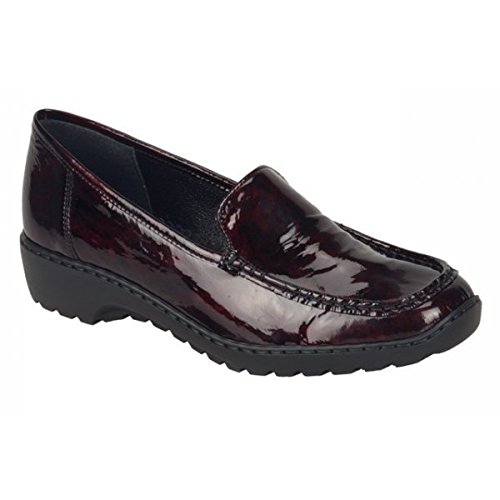 Rieker Tangle Womens Slip On shoes 6.5 / 40 Red
