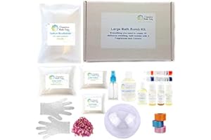 Cosmetics Made Easy Large Bath Bomb Making Kit - Choose Fragrance - Makes 18 x 100g Fizzes (Sweet Treats)
