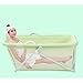 Produktbild XUANLAN Kontinentale faltbare Badewanne, starke erwachsene Badewanne des harten Plastiks, großes Bad-Fass L124 * W59 * H58CM ( Color : B )