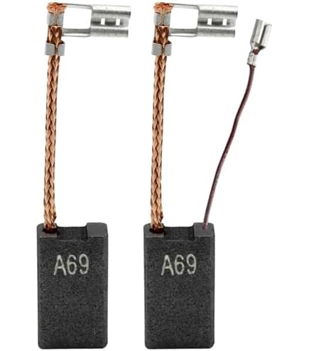 BALAIS DE CHARBON AMEG MOTORPARTS 7X18X16 Pour MAKITA GA9010C, GA9020, GA9030, GA9050 - Lot De 2