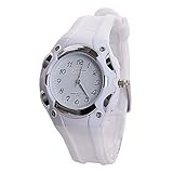 Kinder Uhren Kinder Jungen Mädchen Sport Wasserdichte Analoge Armbanduhr Teenager Outdoor Uhren mit Gummiband
